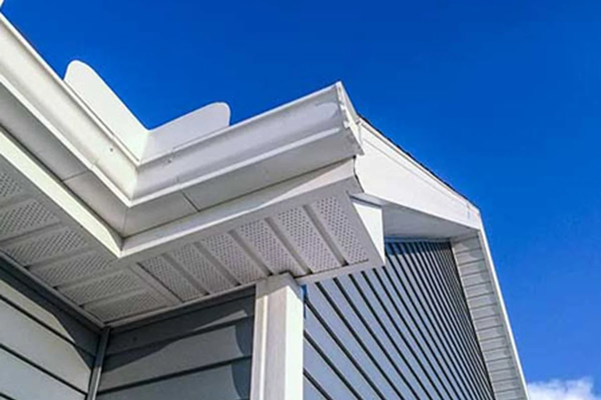 Residential siding, soffit and fascia exterior finishes